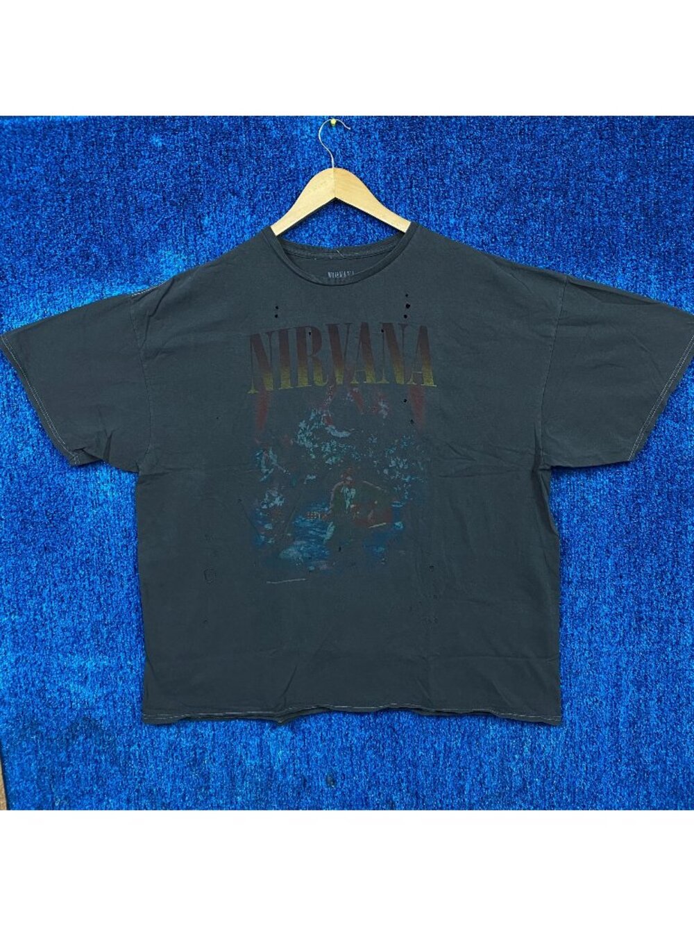 Nirvana MTV Unplugged Rock T-shirt Size OS
